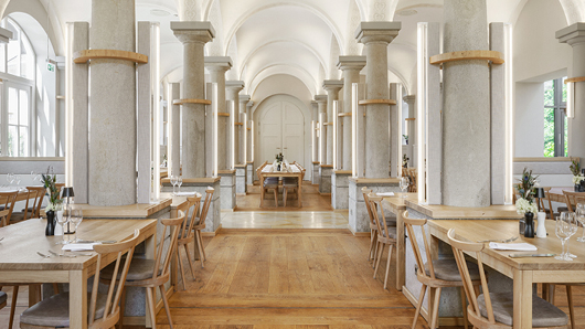 Wagner Referenzen Kloster Holzen, Interior, Restaurant Ausstattung, Klosterrenovierung