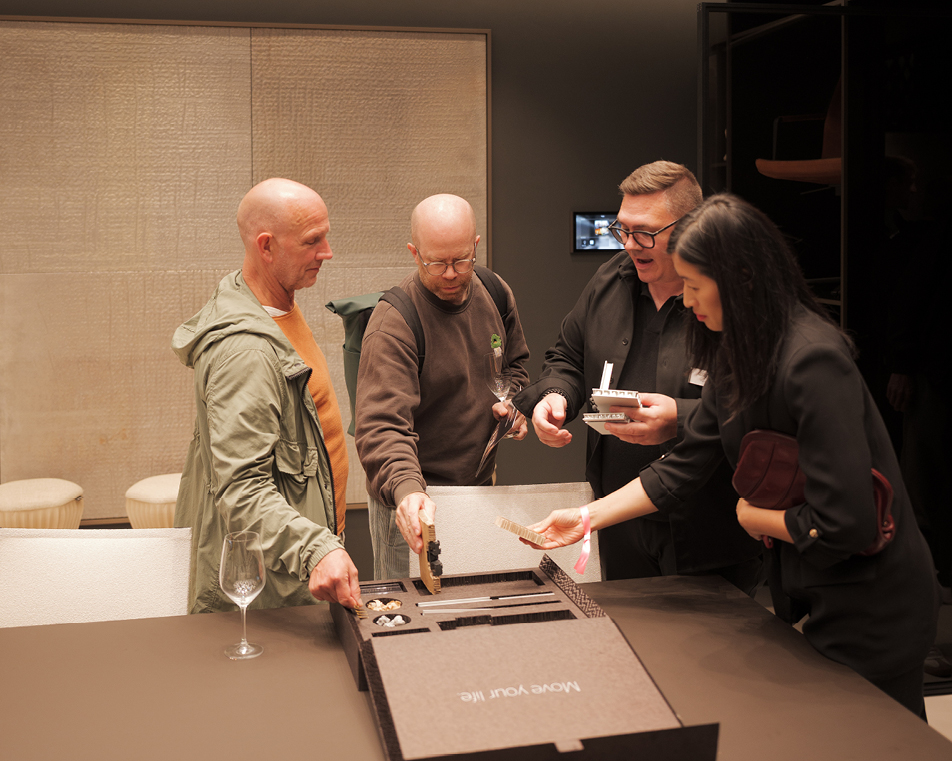 Der WAGNER Living Showroom zur Milano Design Week. Showroomkonzept für das Modelabel 04651 mit dem d2 bespoke interior system. Individuelle Anfertigung nach Maß.